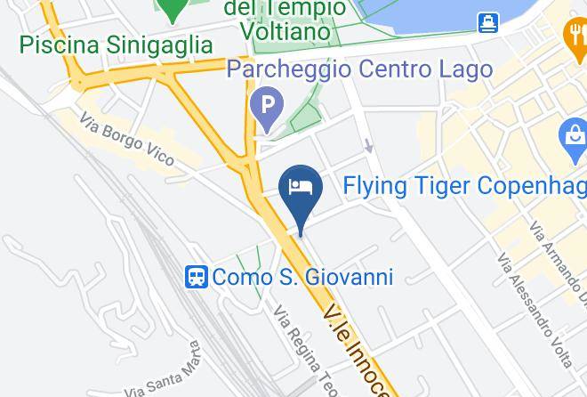 Como - Albergo Il Loggiato Dei Serviti Maps