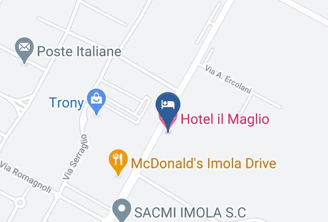 Bologna - Hotel Il Maglio Maps