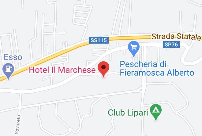 Agrigento - Hotel Il Marchese Maps