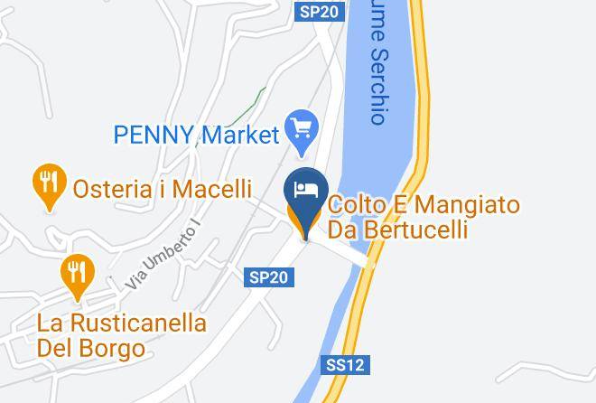 Lucca - Hotel Il Pescatore Maps