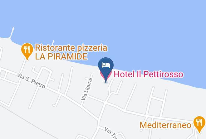 Cosenza - Hotel Il Pettirosso Maps