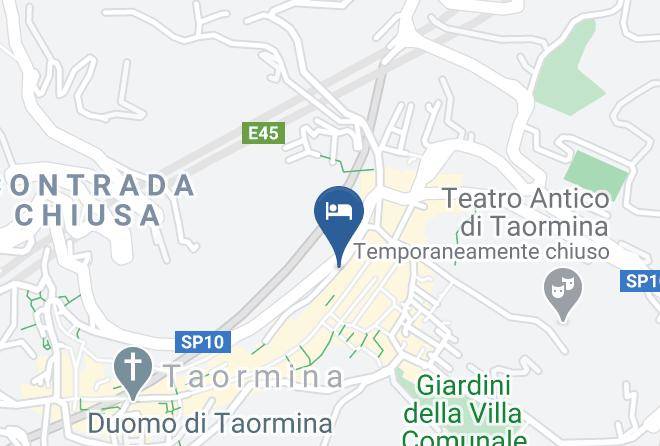 Messina - Hotel Il Piccolo Giardino Maps