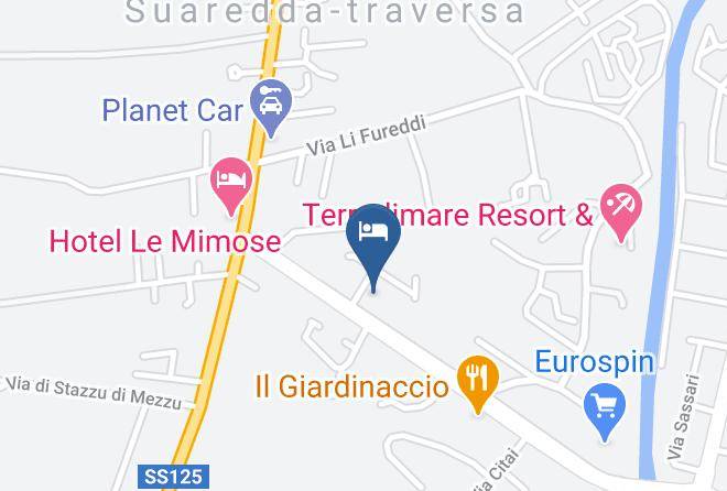 Hotel Il Platano Map