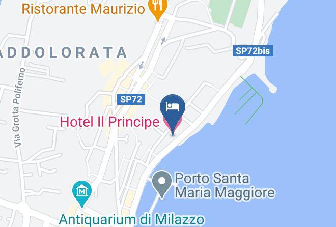 Messina - Hotel Il Principe Maps