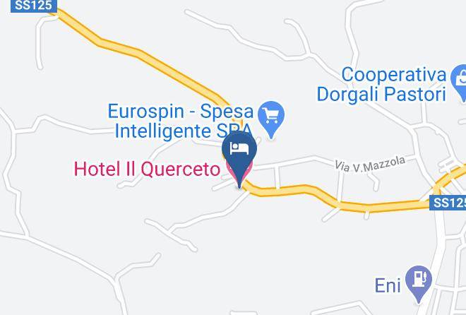 Nuoro - Hotel Il Querceto Maps