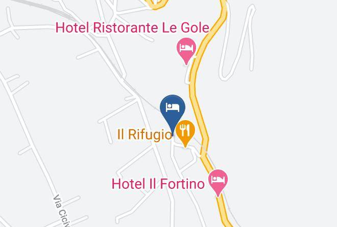 L Aquila - Hotel Il Rifugio Maps