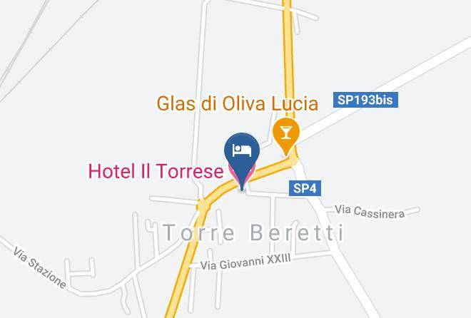 Hotel Il Torrese Map