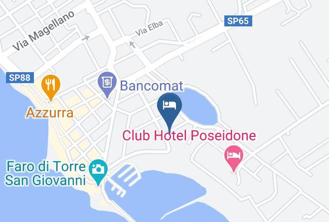 Lecce - Hotel Il Veliero Maps