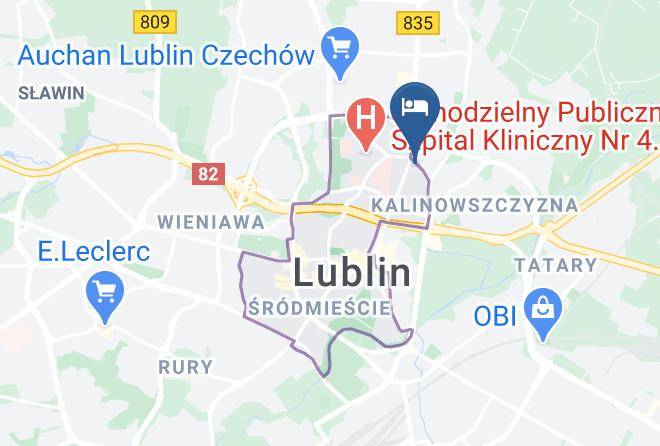 Lublin - Hotel Ilan Lublin Maps