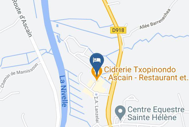 Pyrenees Atlantiques - Hotel Ilargi Maps