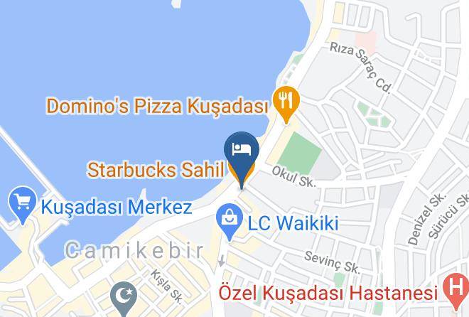 Kusadasi - Ilayda Avantgarde Hotel Maps