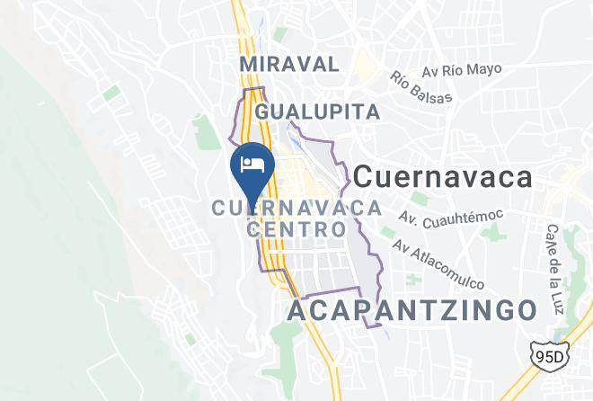 Cuernavaca - Hotel Ilebal Maps