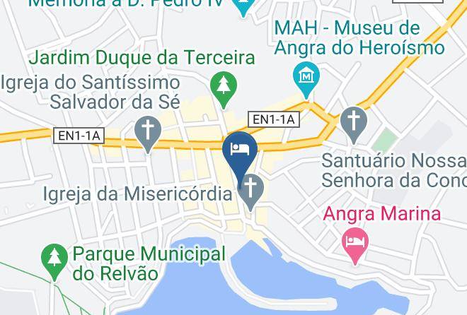 Angra Do Heroismo - Hotel Ilha Maps