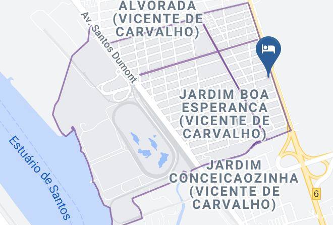 Guaruja - Hotel Ilha Das Palmas Maps