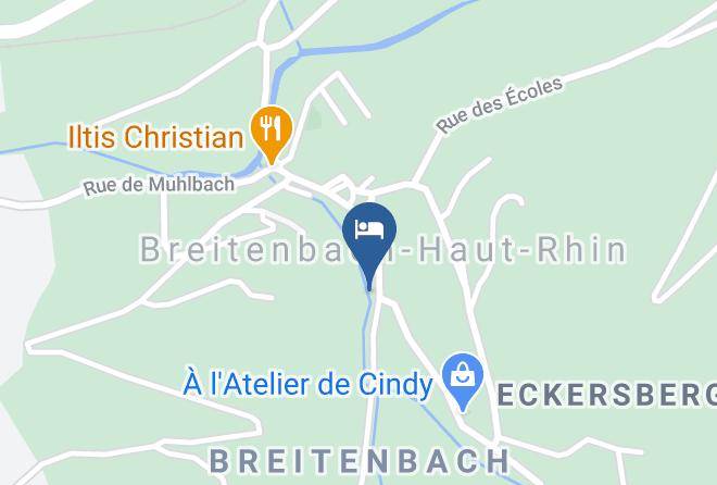 Haut Rhin - Hotel Ilienkopf Maps