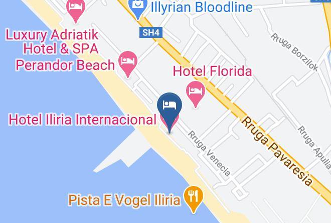 Durres - Hotel Iliria Internacional Maps