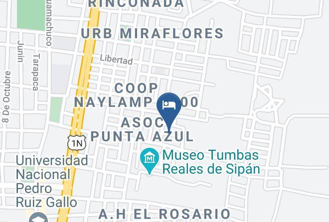 Lambayeque - Hotel Illariy Maps