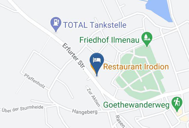 Ilm Kreis - Hotel Ilmenauer Hof Maps