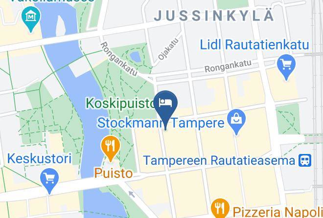 Tampere - Hotel Iltatahti Maps