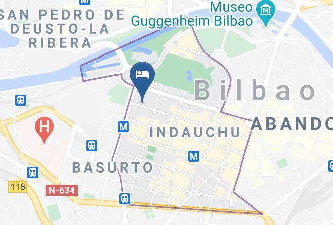 Bizkaia - Hotel Ilunion Bilbao Maps