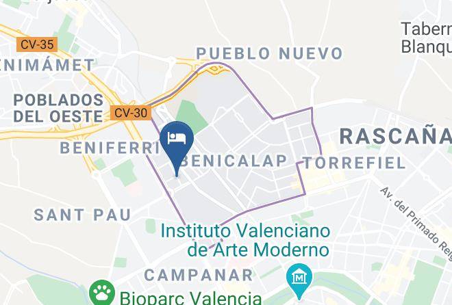 Valencia - Ilunion Valencia 3 Maps