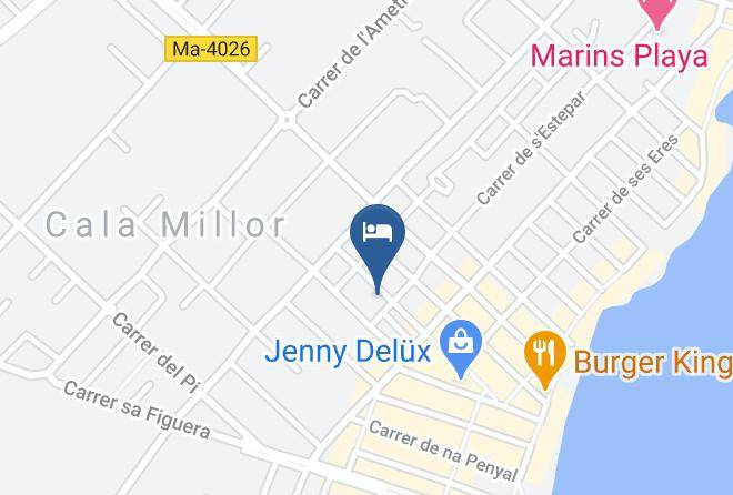 Baleares - Hotel Ilusion Vista Blava Maps