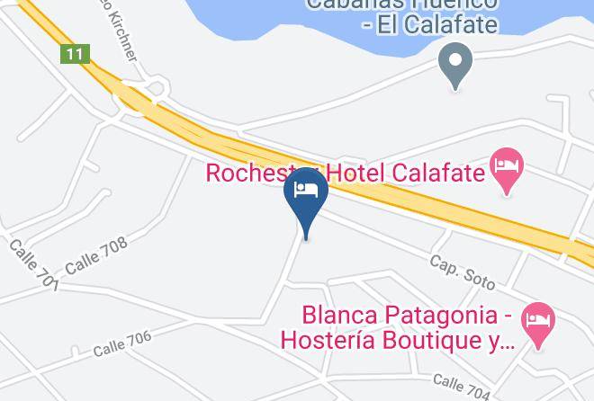 Lago Argentino - Hotel Imago Maps