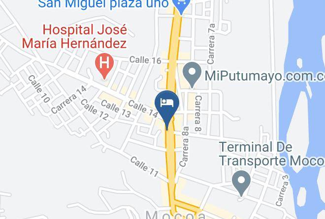 Mocoa - Hotel Imari Maps