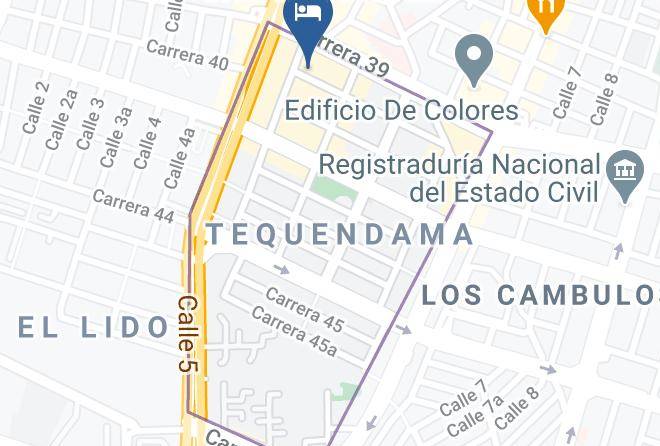 Cali - Hotel Imbanaco Cali Maps