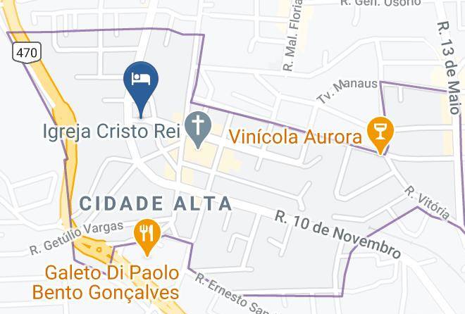Bento Goncalves - Hotel Imigrantes Maps