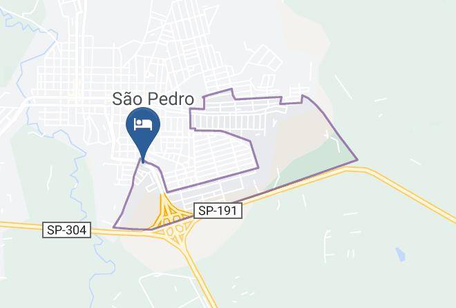 Sao Pedro - Hotel Imigrantes Maps