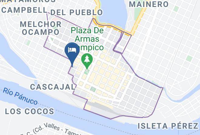 Tampico - Hotel Impala De Tampico Maps