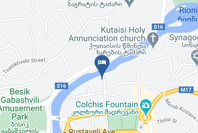 Kutaisi - Hotel Imperator Palace Maps