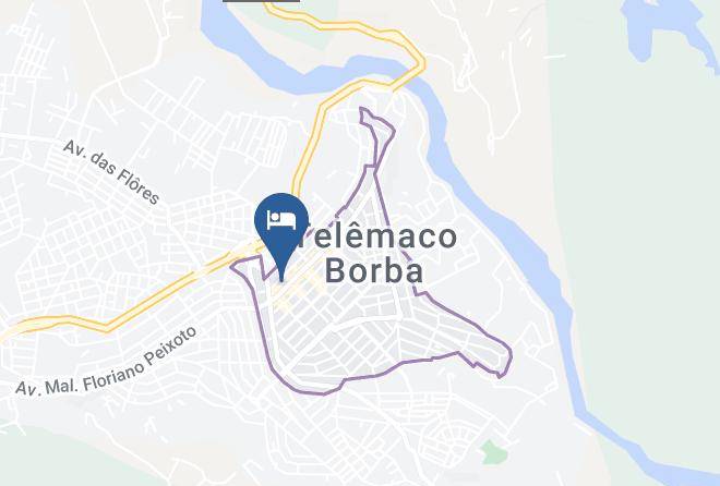 Telemaco Borba - Hotel Mariluz Maps