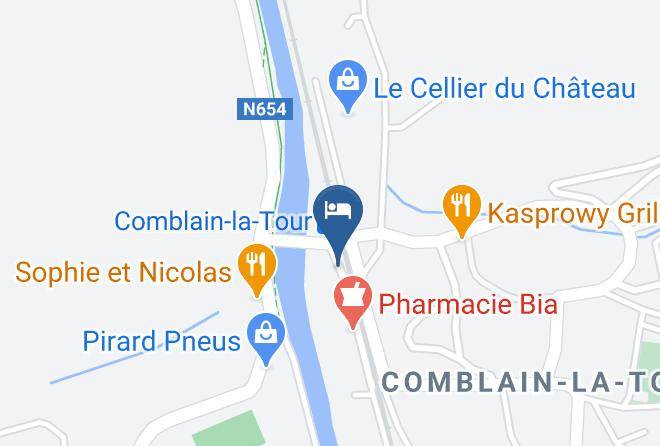 Liege - Hotel Imperi'ale Maps