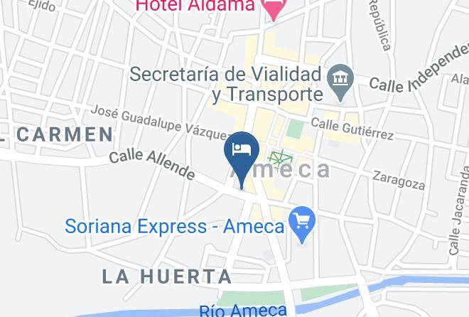 Ameca - Hotel Imperial Maps