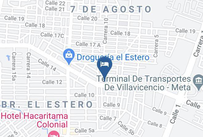 Villavicencio - Hotel Imperial Azul Maps