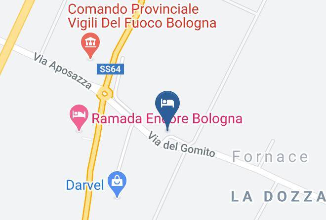 Bologna - Hotel Imperial Bologna Maps
