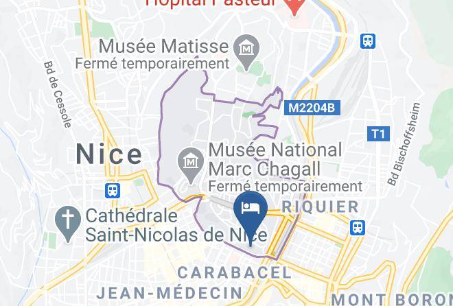 Maritime Alps - Hotel Imperial Maps