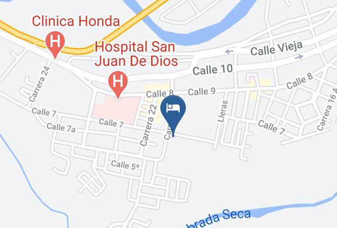 Honda - Hotel Imperial De Honda A G Maps