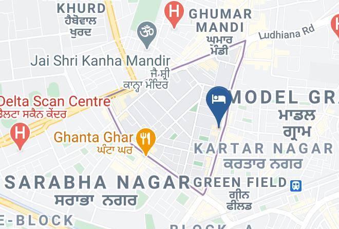 Ludhiana - Hotel Imperial Executive Maps