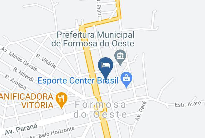 Formosa Do Oeste - Hotel Imperial Maps