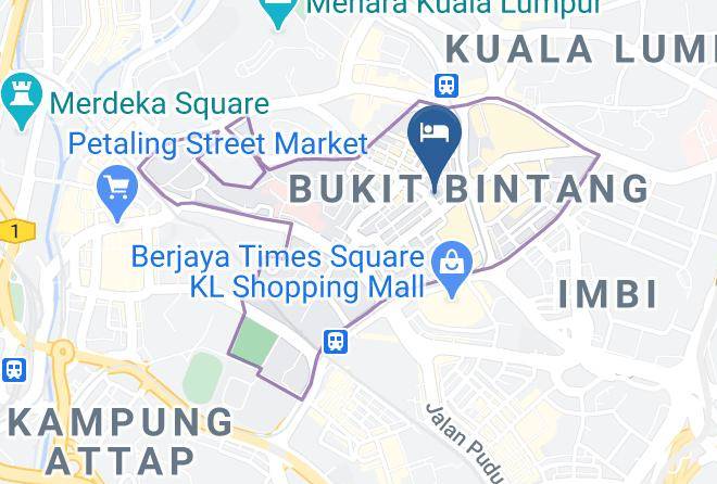 Kuala Lumpur - Hotel Imperial Bukit Bintang Maps
