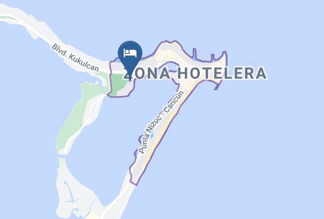 Benito Juarez - Hotel Imperial Laguna Faranda Cancun Maps