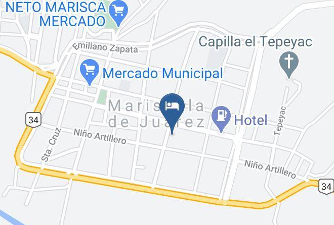 Mariscala De Juarez - Hotel Imperial Mariscala Maps