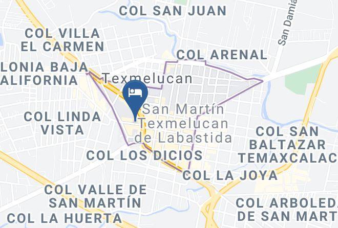 San Martin Texmelucan - Hotel Imperial Maps