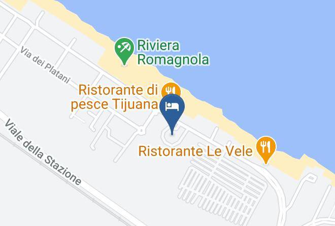 Rimini - Hotel Residence Imperial Maps