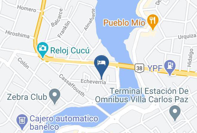Santa Maria Department - Hotel Imperial Maps