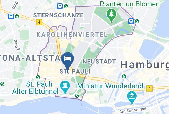 Stadt Hamburg - Hotel Imperial Hamburg Maps