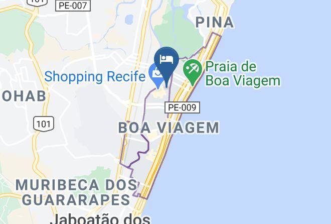 Recife - Hotel Imperial Suites Maps